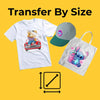 DTF Transfers by Size - DTF Dallas