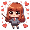Harry Potter Ginny Weasley Valentine's Design | DTF Dallas - DTF Dallas