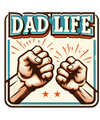 Dad Life Design DTF-Ready to Press (V4) | DTF Dallas - DTF Dallas