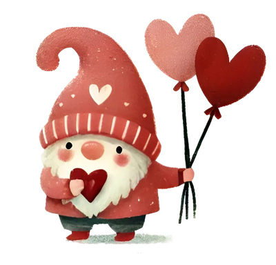 Valentine's Day Gnome | DTF Dallas - DTF Dallas