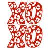 XOXO Leopard Valentine's Day Design DTF Ready 1 | DTF Dallas - DTF Dallas