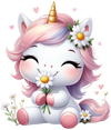 Cute Unicorn Valentine's Day Design | DTF Dallas - DTF Dallas