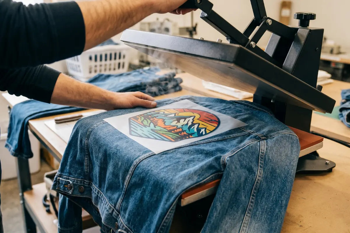 DTF on Denim & Jeans: Pre-Wash, Press & Care | DTF Dallas - DTF Dallas