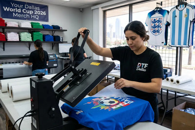 World Cup 2026 Custom Shirts in Dallas: Fan Gear, Event Merch, and Team Jerseys - DTF Dallas