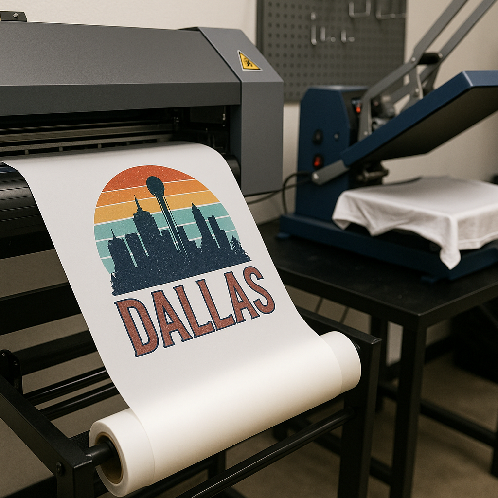 Dallas DTF Revolution: Why Local Businesses Are Ditching Screen Printing in 2025