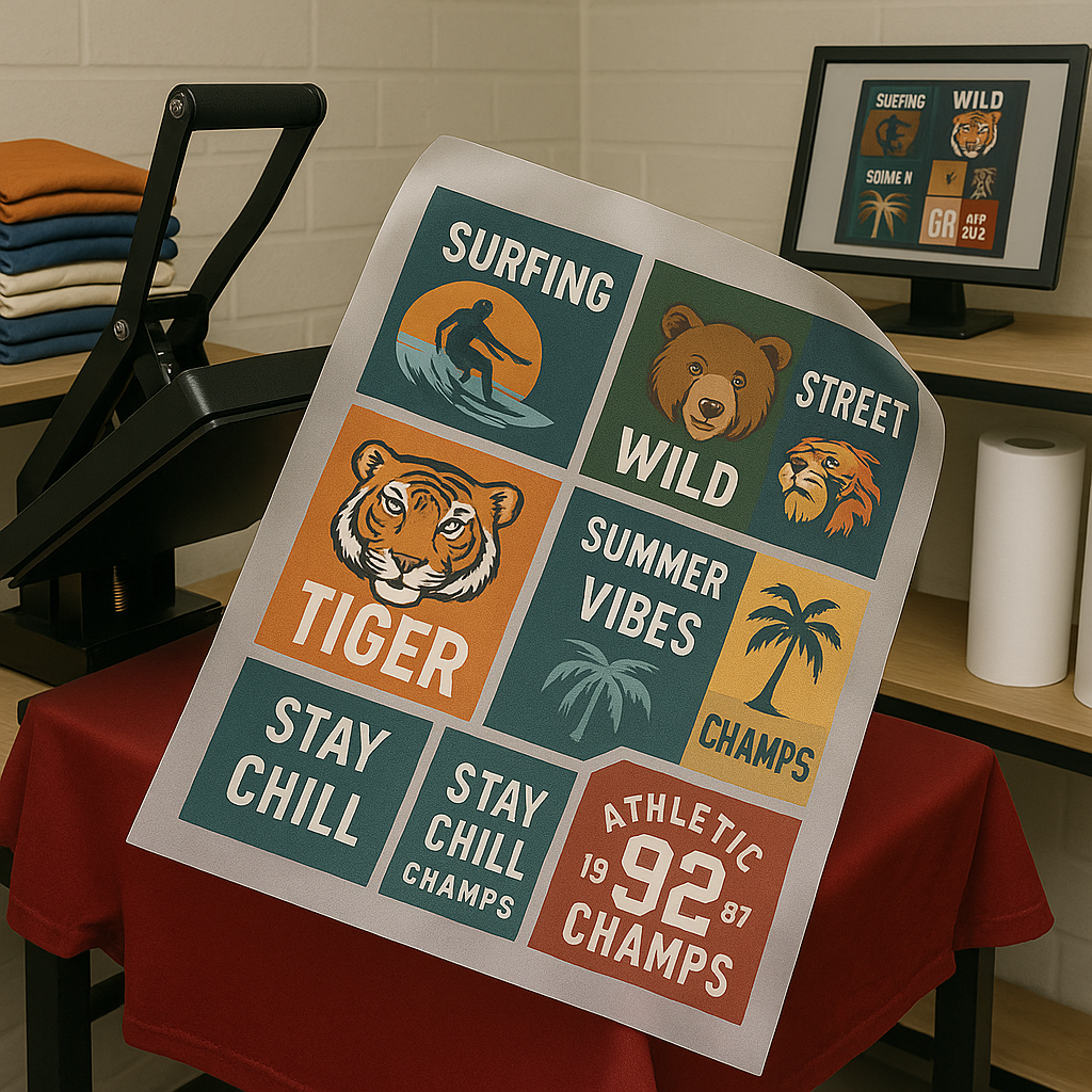 Why DTF Gang Sheets Are a Must-Have for Print Shops