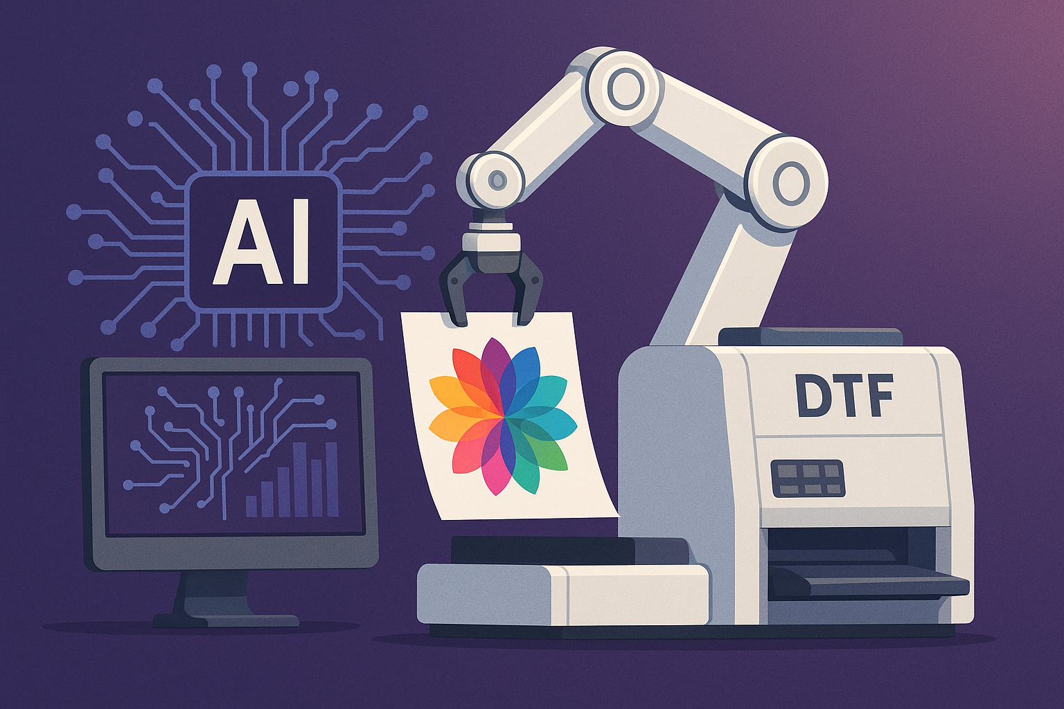2025 DTF Technology Trends: AI Color Matching & Automation Revolution