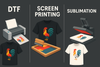 DTF vs Screen Printing vs Sublimation: 2025 Cost & Quality Comparison