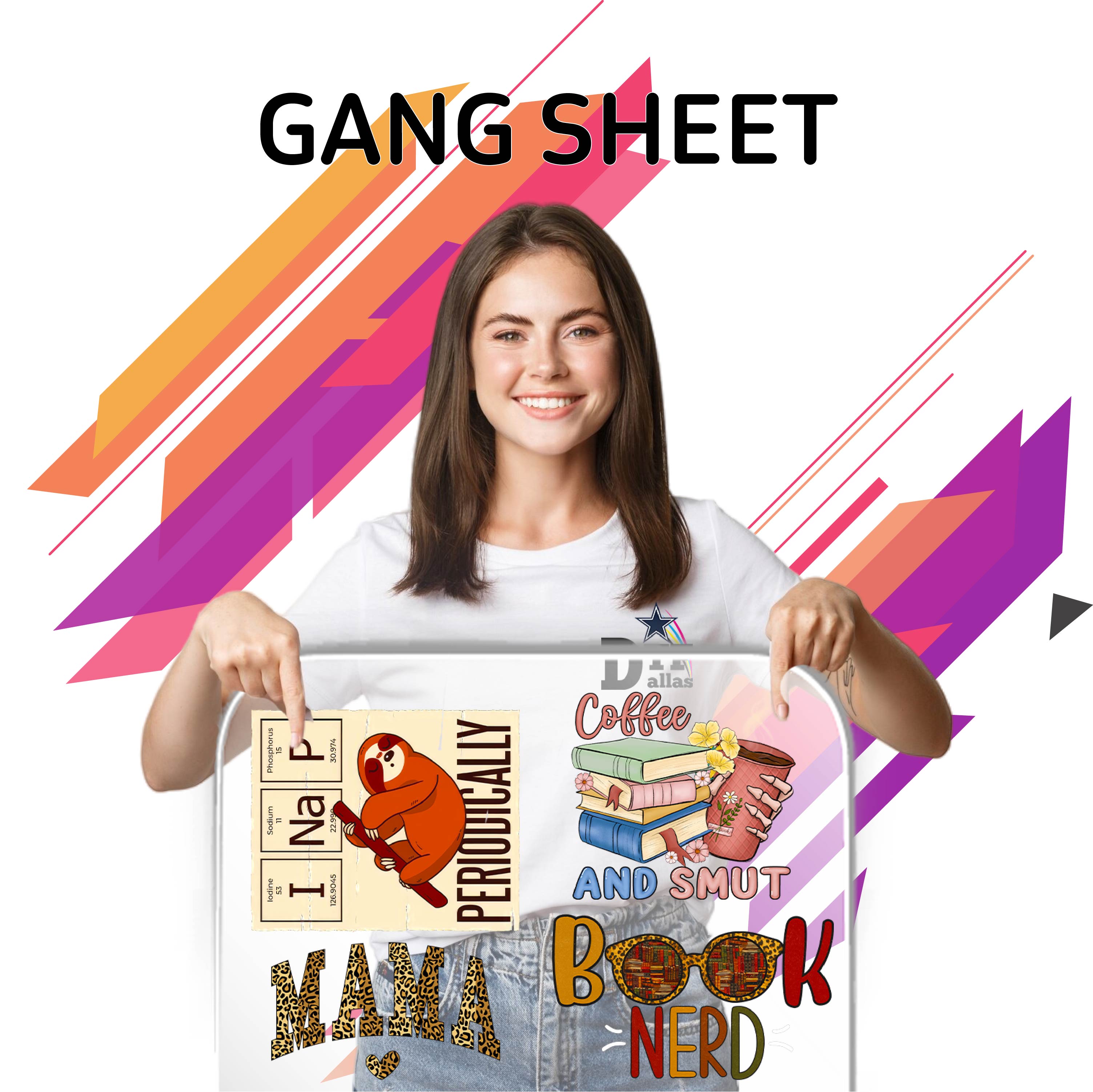 What is a Gang Sheet DTF Transfer?