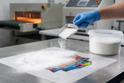 DTF Powder Demystified: How Much, When to Skip, Why It Matters - DTF Dallas