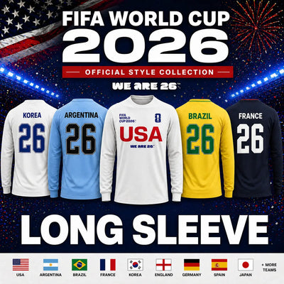 FIFA-World-Cup-2026-Long-Sleeve-Shirts-Official-We-Are-26-Collection - DTF Dallas  
