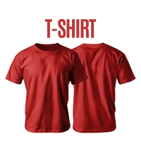 Blank T-shirts at DTF Dallas
