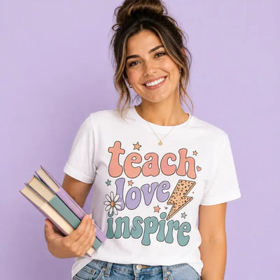 Teachers Ready to Press DTF Designs