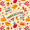 Thanksgiving DTF Transfers Ready to Press