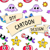 Cartoon DTF Transfers Ready to Press
