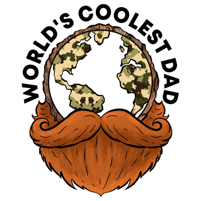 World's Coolest Dad Design DTF Ready Press V1 | DTF Dallas - DTF Dallas 