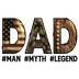 Dad Mode Design - DTF Ready To Press