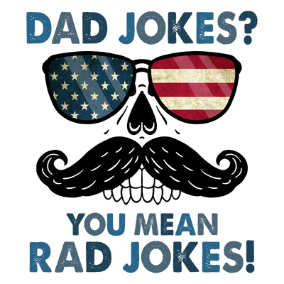 Funny Dad Jokes Design - DTF Ready To Press - DTF Dallas 