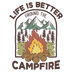 Campfire Design - DTF Ready To Press