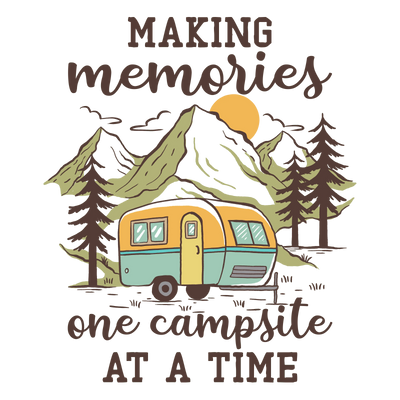 Cool Camping Design - DTF Ready To Press - DTF Dallas 