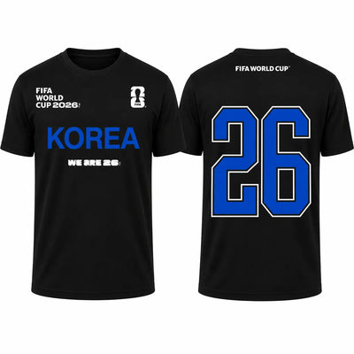 FIFA World Cup 2026 Korea Shirt - Official "We Are 26" T-shirt - DTF Dallas 