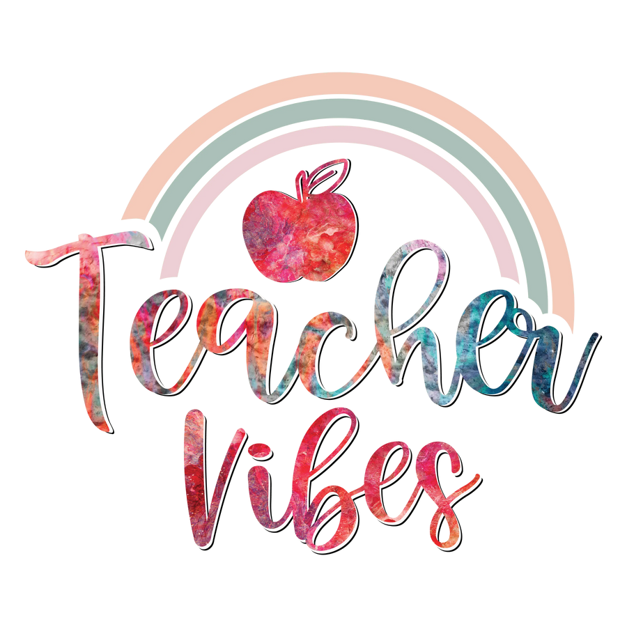 Cool Teacher Vibes Design DTF-Ready to Press V1 | DTF Dallas