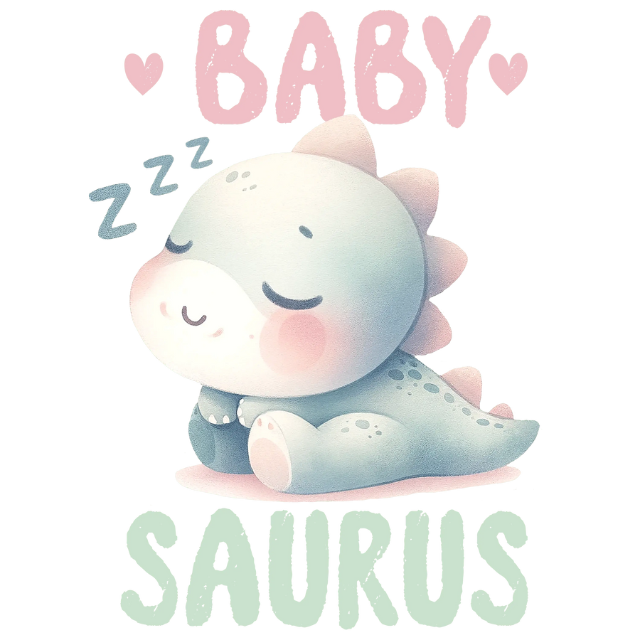Baby Saurus Design - DTF Ready To Press