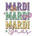 Mardi Gras Party Design - DTF Ready To Press