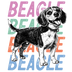 Beagle Design - DTF Ready To Press