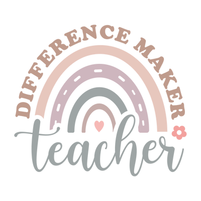 Difference Maker Teacher Day Design | DTF Dallas - DTF Dallas 
