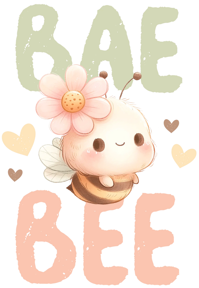 Bae Bee Design pressed on a garment