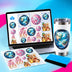 UV DTF Sticker Gang Sheet Builder - DTF Dallas 