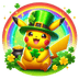 St Patrick's Day Pikachu Pokémon Design | DTF Dallas