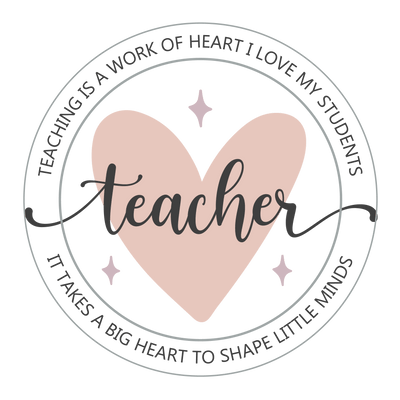 I Love My Students Design - DTF Ready To Press - DTF Dallas 