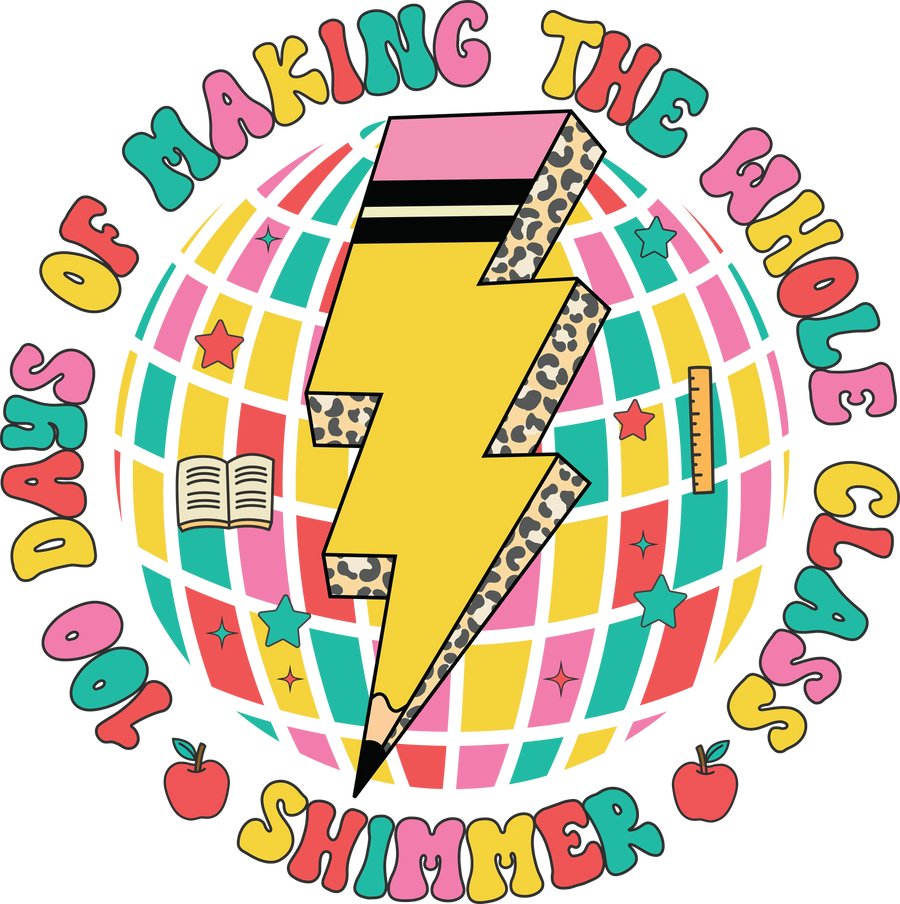 In My 100 Days of School Era Design Copy | DTF Dallas