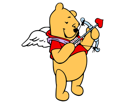 Disney Winnie the Pooh Cupid Design | DTF Dallas - DTF Dallas 