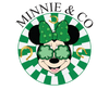 Disney Minnie Mouse Co Saint Patrick's Day Design - DTF Ready To Press