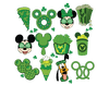 Disney Mickey Mouse St Patrick Day Design - DTF Ready To Press