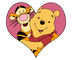 Winnie The Pooh And Tigger Lover Design - DTF Ready To Press