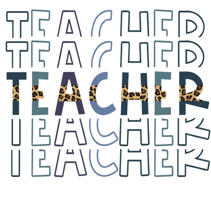 Back to School Teacher Design Ready Press Chalkboard Collection pressed on a garment