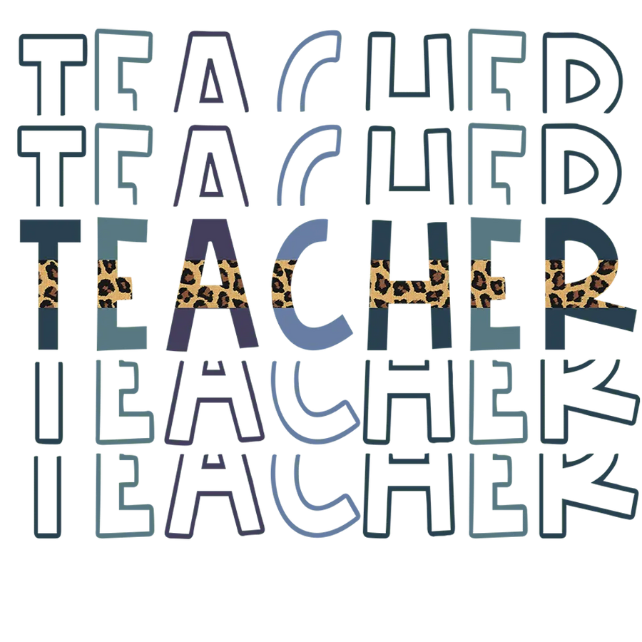 Back to School Teacher Design Ready Press (V1) | DTF Dallas