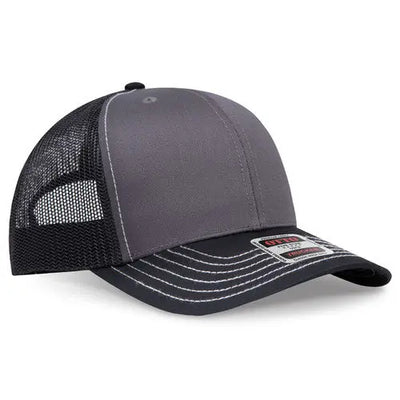 OTTO CAP 112-1 6-Panel Mid-Profile Mesh Trucker Hat - DTF Dallas 