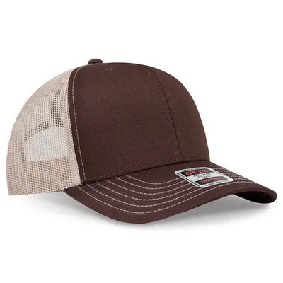 OTTO CAP 112-1 6-Panel Mid-Profile Mesh Trucker Hat - DTF Dallas 
