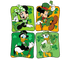 Mickey And Minnie Mouse Daisy And Donald Duck St Patrick Design - DTF Ready To Press