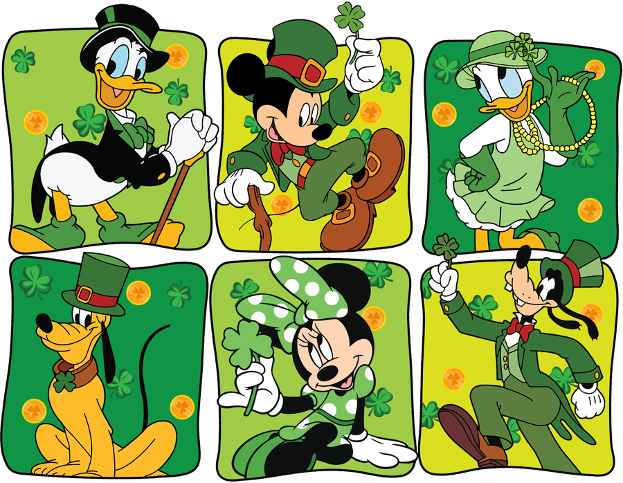 Mickey Mouse St. Paddy's Day Design | DTF Dallas