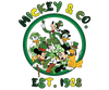 Disney Mickey & Co Saint Patty's Day Design - DTF Ready To Press