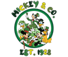 Disney Mickey & Co Saint Patty's Day Design - DTF Ready To Press