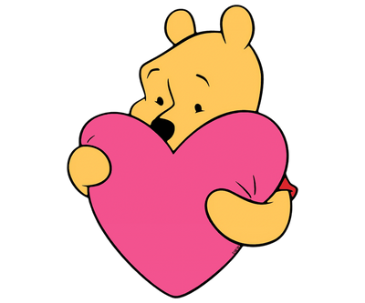 Winnie the Pooh Valentine's Boy Friends Design | DTF Dallas - DTF Dallas 