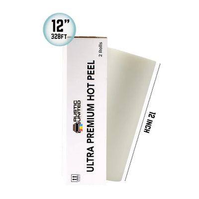 Ultra Premium Double Matte Hot Peel (328 Feet) blank apparel for custom DTF printing (view 3)