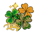 Lucky Clover Saint Patrick's Day Cheetah Design | DTF Dallas